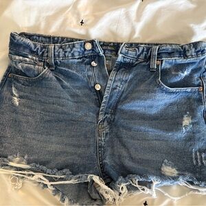 Wild Fable Size 16 Denim Distressed Women Shorts